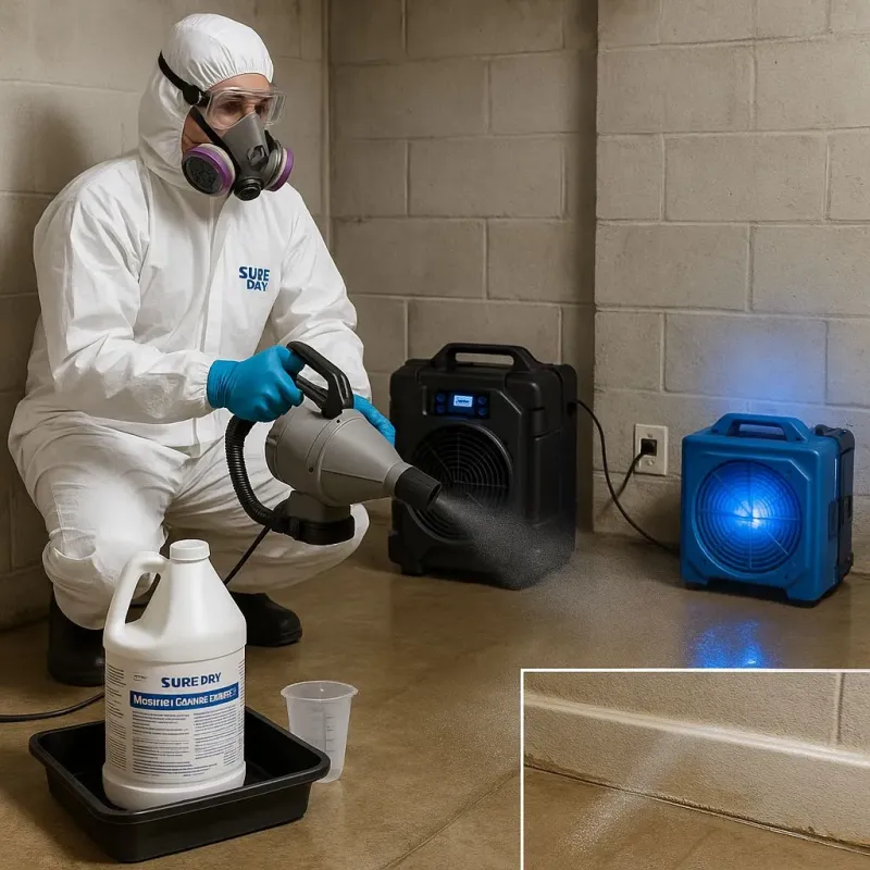Sanitization and Odor Removal process in Los Altos Hills, CA