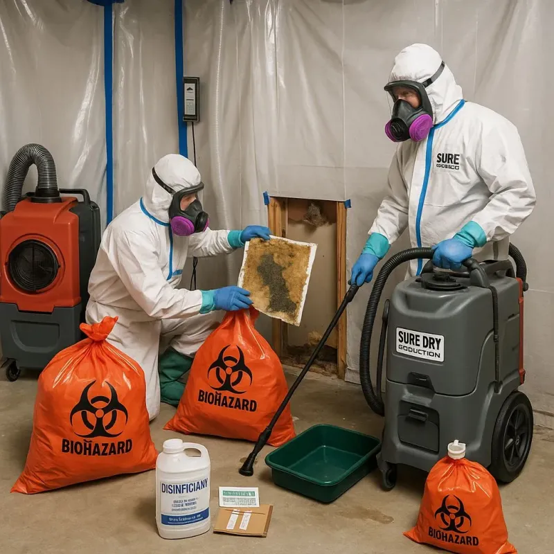 Contaminated Water Handling Protocols process in Los Altos Hills, CA