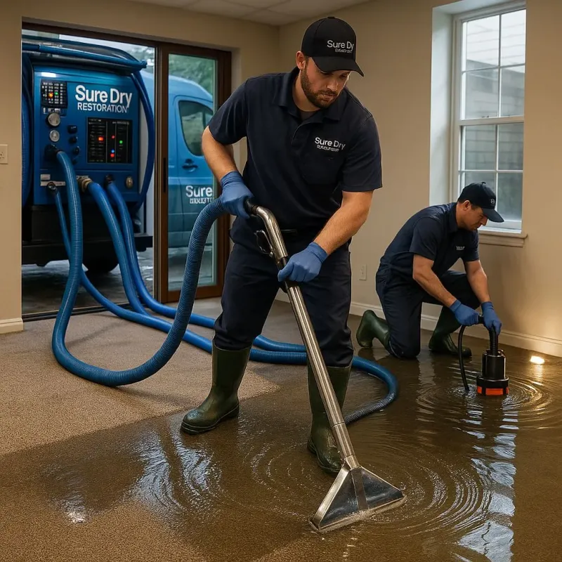 Water Extraction and Removal process in Los Altos Hills, CA